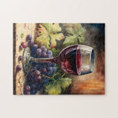 Puzzle Amateurs de vin cool (Horizontal)