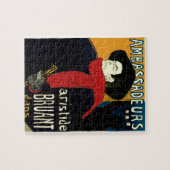 Puzzle Ambassadeurs Art Nouveau vintage, Toulouse Lautrec (Horizontal)