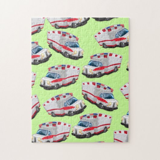 Puzzle Ambulance (Vertical)