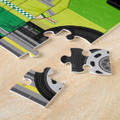 Puzzle Ambulance de bande dessinée et EMT (Côté)