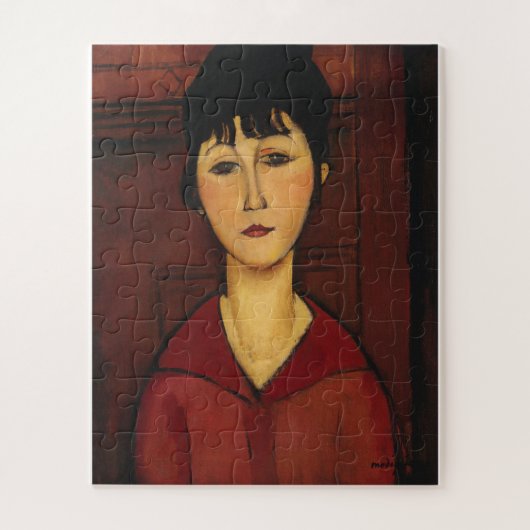 Puzzle Amedeo Modigliani - Chef D'Une Jeune Fille (Vertical)