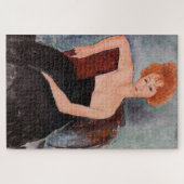 Puzzle Amedeo Modigliani - Robe de soirée pour filles rou (Horizontal)