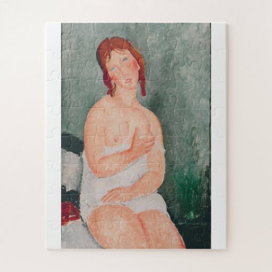 Puzzle Amedeo Modigliani - Une Jeune Femme En Chemise (Vertical)