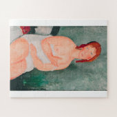Puzzle Amedeo Modigliani - Une Jeune Femme En Chemise (Horizontal)