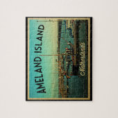 Puzzle Ameland Island Pays-Bas (Vertical)