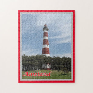 Puzzle Ameland - Pays-Bas - Îles frisonnes - Phare