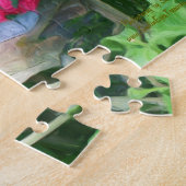 Puzzle Aménagement de jardin fleuri Peinture à l'huile (Côté)