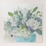 Puzzle Aménagement de printemps - Bouquet d'aquarelle<br><div class="desc">Spring Arrangement II de Samuel Dixon. Avec un bouquet de fleurs aquarelles dans une palette de couleurs très muettes.</div>