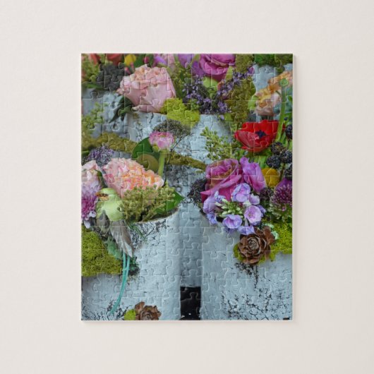 Puzzle Aménagements floraux printaniers (Vertical)