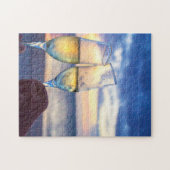 Puzzle America Samoa Sea Scene. (Horizontal)