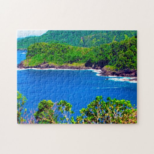 Puzzle America Samoa Sea Scene. (Horizontal)