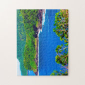 Puzzle America Samoa Sea Scene. (Vertical)