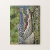 Puzzle American Alligator - Photographie de la faune (Vertical)