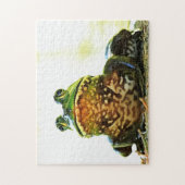 Puzzle American Bullfrog Pozzle (Vertical)
