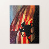 Puzzle American Cowboy (Vertical)