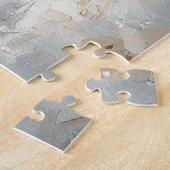 Puzzle American English Foxhound dans Sledge Christmas (Côté)