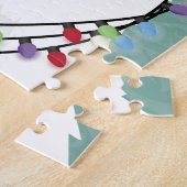Puzzle American Eskimo Samoyed Cute Puppy Dog Christmas (Côté)