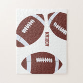 Puzzle American Football Gridiron Ball Personnalisé (Vertical)