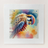 Puzzle American Kestrel 160724AREF106 - Watercolor (Horizontal)