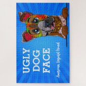 Puzzle American Leopard Hound face laide 1000 pièce (Vertical)