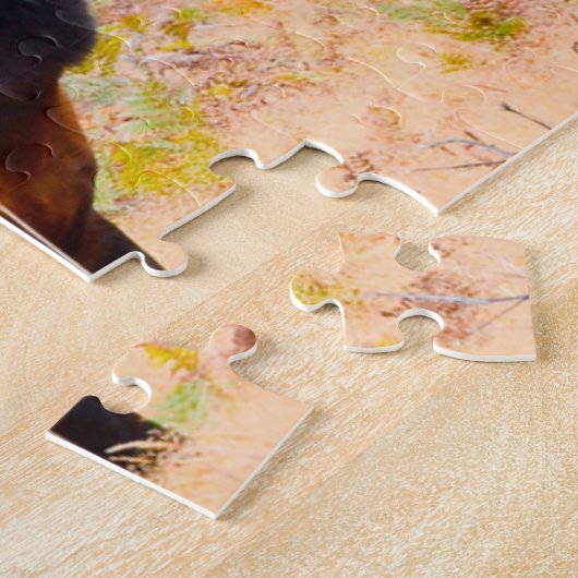 Puzzle American Moose en Californie. (Côté)