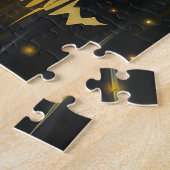 Puzzle American Staffordshire Noël Festival Voyage (Côté)