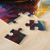 Puzzle American Staffordshire Terrier Acrylique Art (Côté)