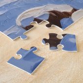 Puzzle American Staffordshire Terrier Christmas Boat (Côté)