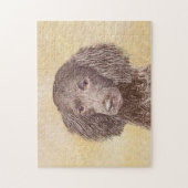 Puzzle American Water Spaniel Peinture - Original Dog Art (Vertical)