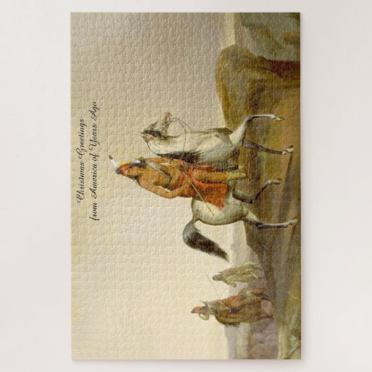 Puzzle amérindien (Vertical)