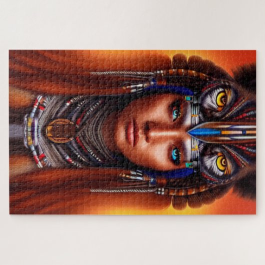 Puzzle amérindien Apache (Horizontal)