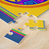 Puzzle Amérindiens d'Arc-en-ciel (Côté)