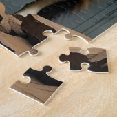 Puzzle Amérindiens et loups (Côté)