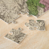 Puzzle Amérique du Nord, Asie (Côté)