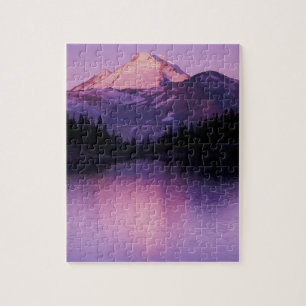 Puzzle Amérique du Nord, États-Unis, Washington, Mont B