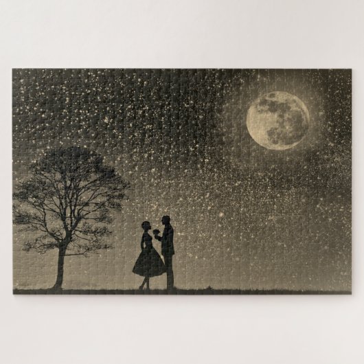 Puzzle Âmes sœurs Je t'aime Proposition romantique Puzzl (Horizontal)