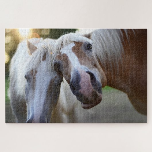 Puzzle Amies amusantes du cheval (Horizontal)