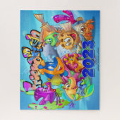 Puzzle AmiPoisson mignon poisson dessin animé poisson (Vertical)