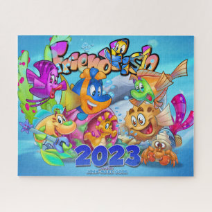 Puzzle AmiPoisson mignon poisson dessin animé poisson