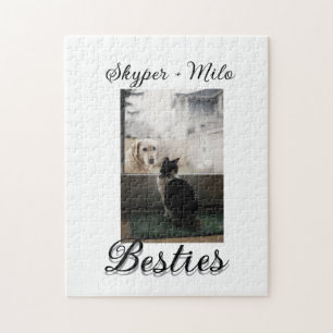 Puzzle Amis animaux meilleurs amis ajouter nom animal pho