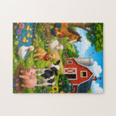 Puzzle Amis de la Ferme Heureuse (Horizontal)