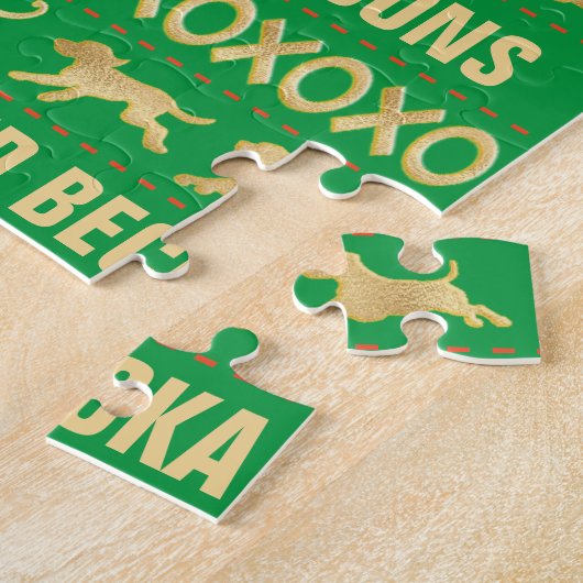 Puzzle Amis de la fleur de Noël (Côté)