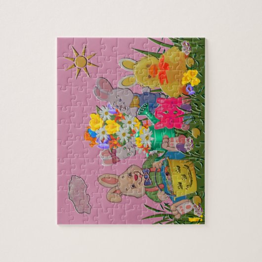 Puzzle Amis de Pâques (Vertical)