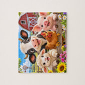 Puzzle Amis des animaux de la ferme (Vertical)