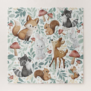 Puzzle Amis fantaisistes de la forêt