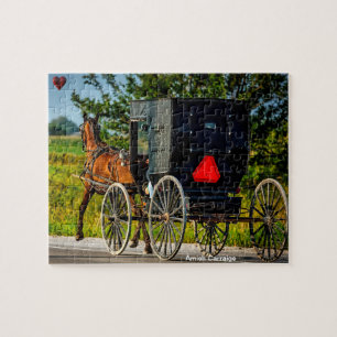 Puzzle Amish Carraige