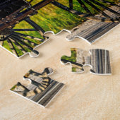 Puzzle Amish Horse Buggy Indiana. (Côté)