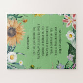 Puzzle Amour, 1 Corinthiens 13:4, (Horizontal)