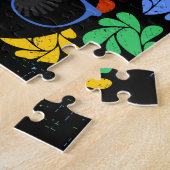 Puzzle Amour Afro Coloré (Côté)
