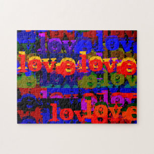 Puzzle Amour Amour Style d'Art Urbain Contemporain